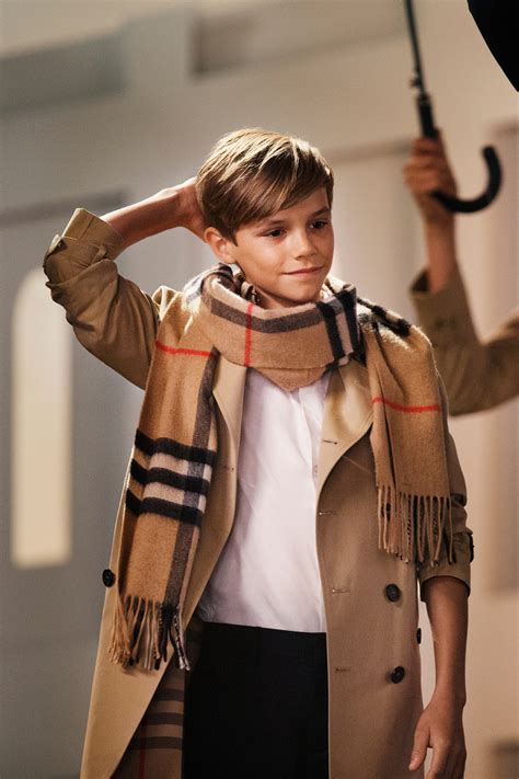 romeo beckham burberry christmas advert